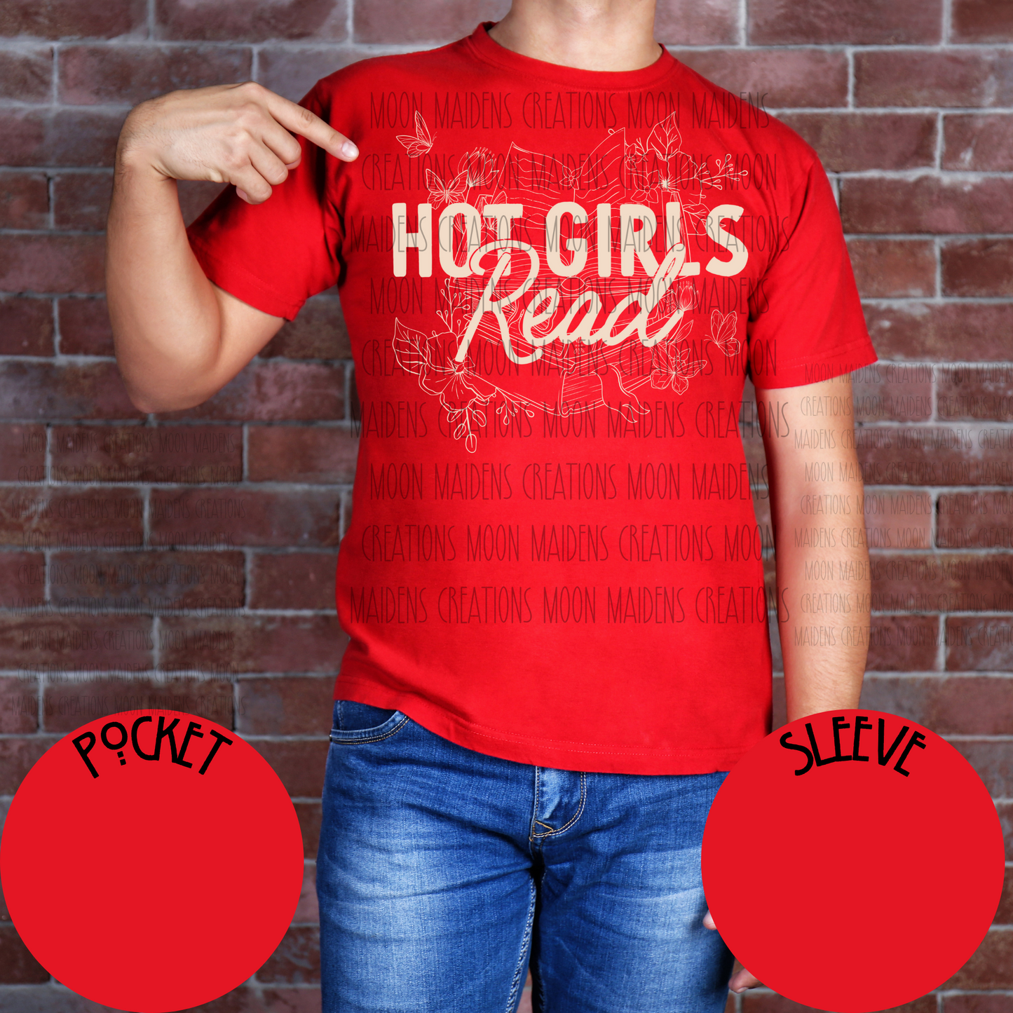 Hot girls read T shirt