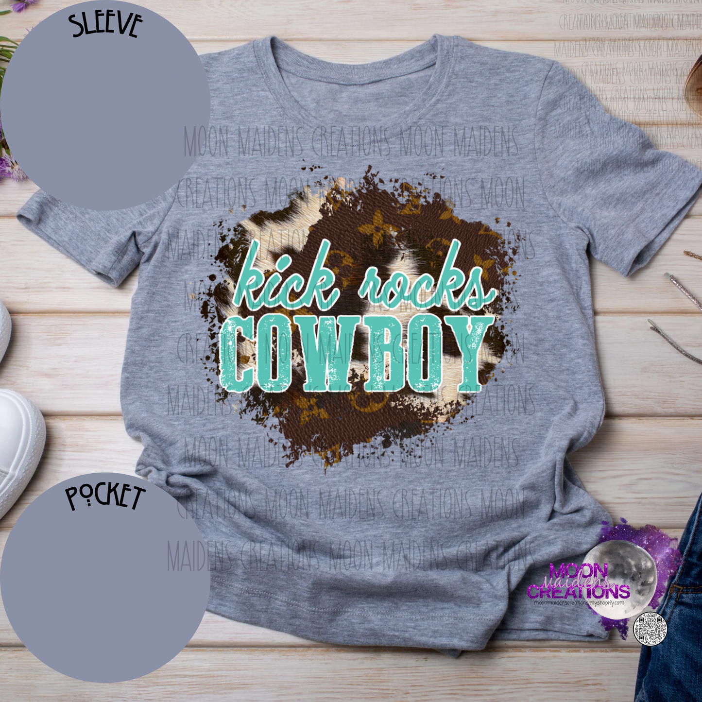 Kick rocks cowboy T shirt