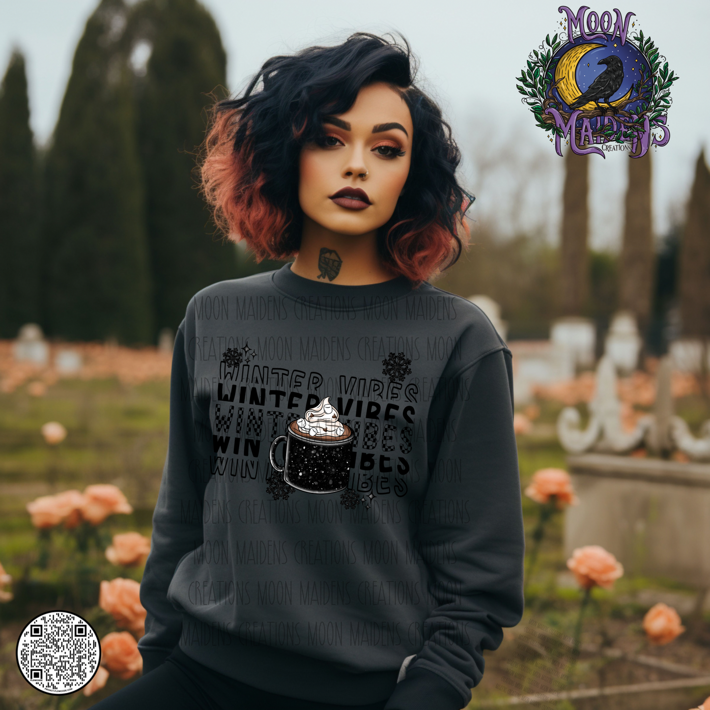 Winter vibes sweatshirt