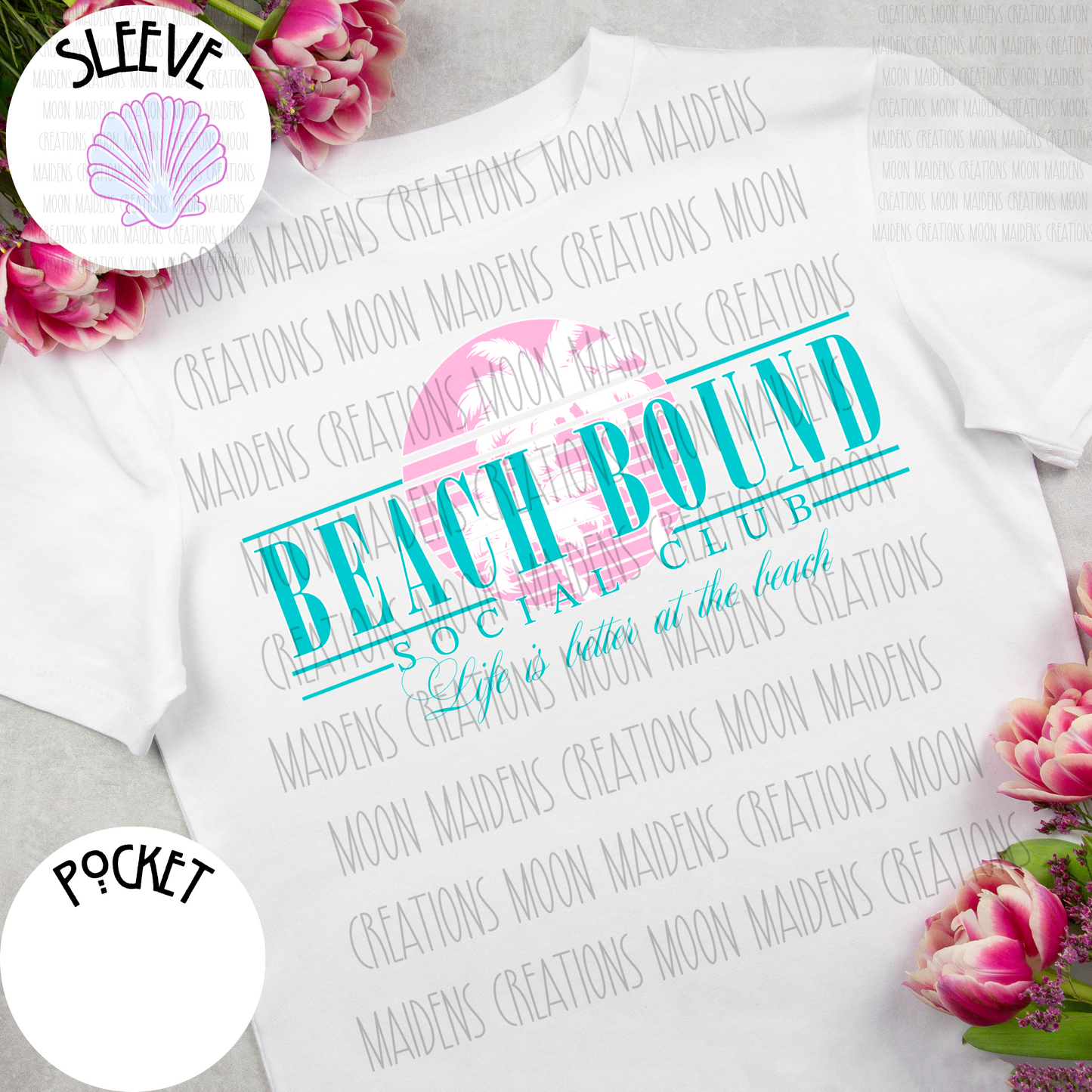 Beachbound social club T shirt