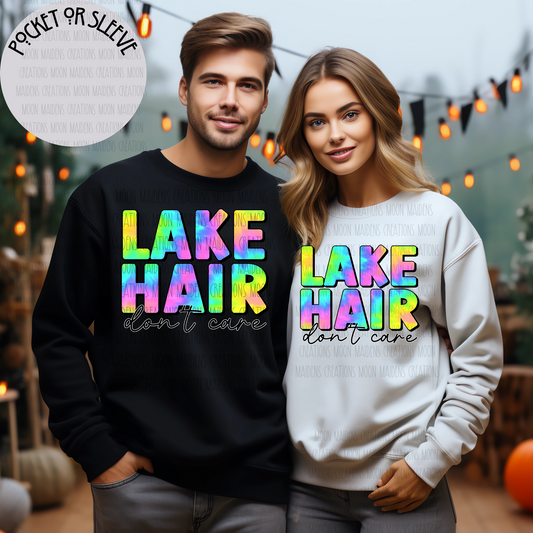 Lake Hair Don’t Care T shirt