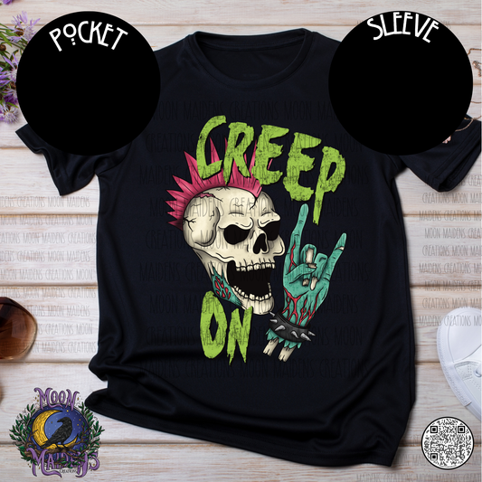 Creep on T shirt