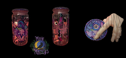 The poison 16 oz fancy plastic can