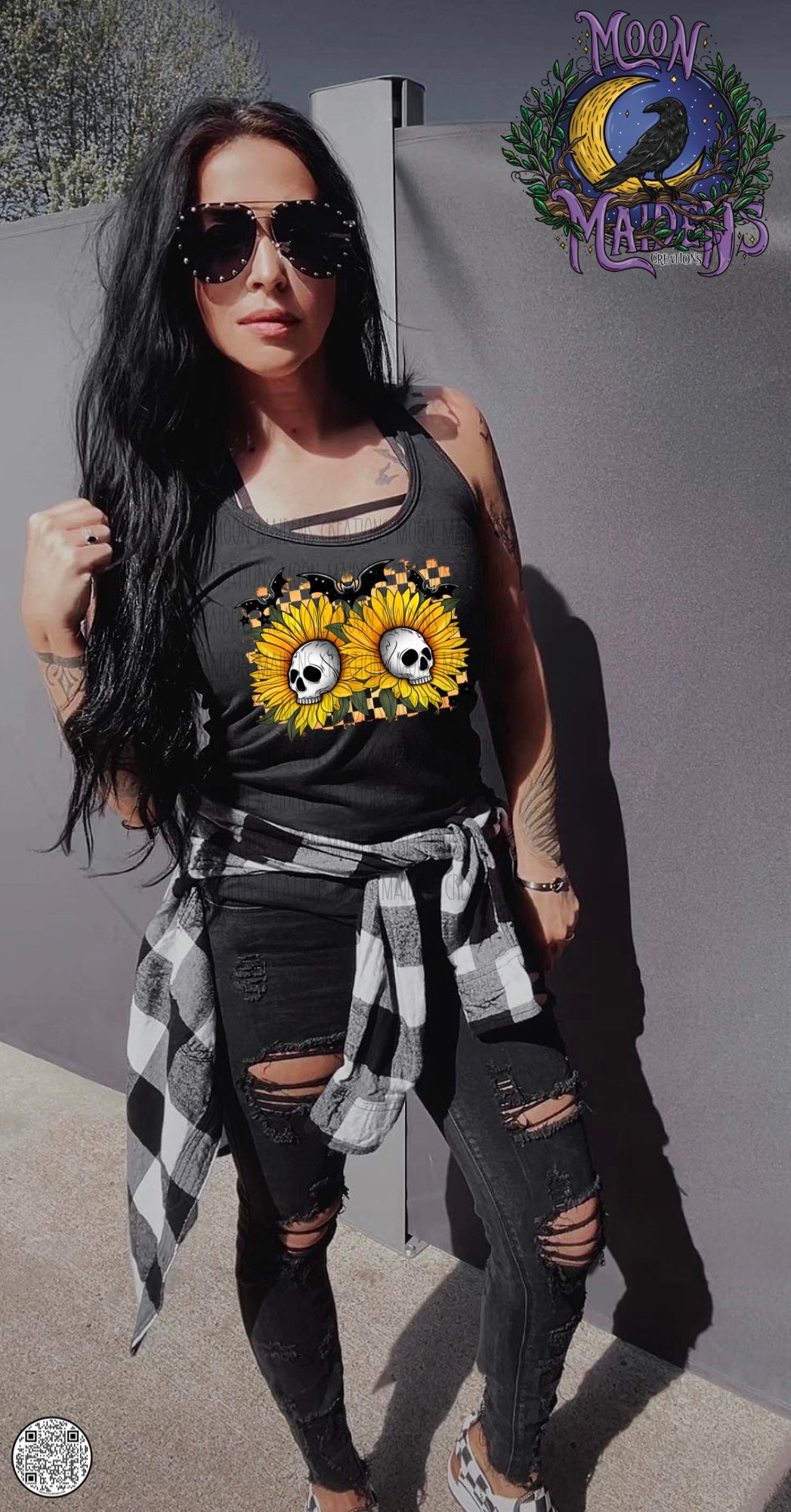 Skellie Sunflowers T shirt