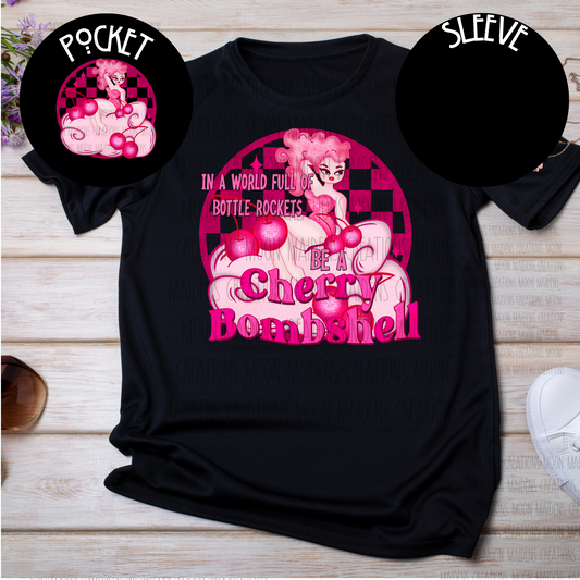 Cherry Bombshell T shirt