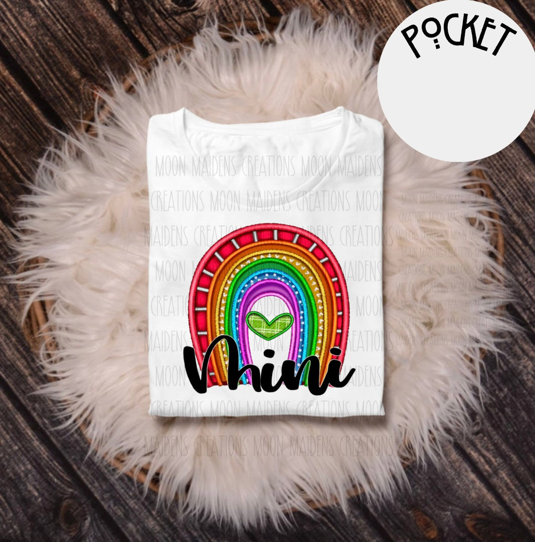 Rainbow Mini T shirt