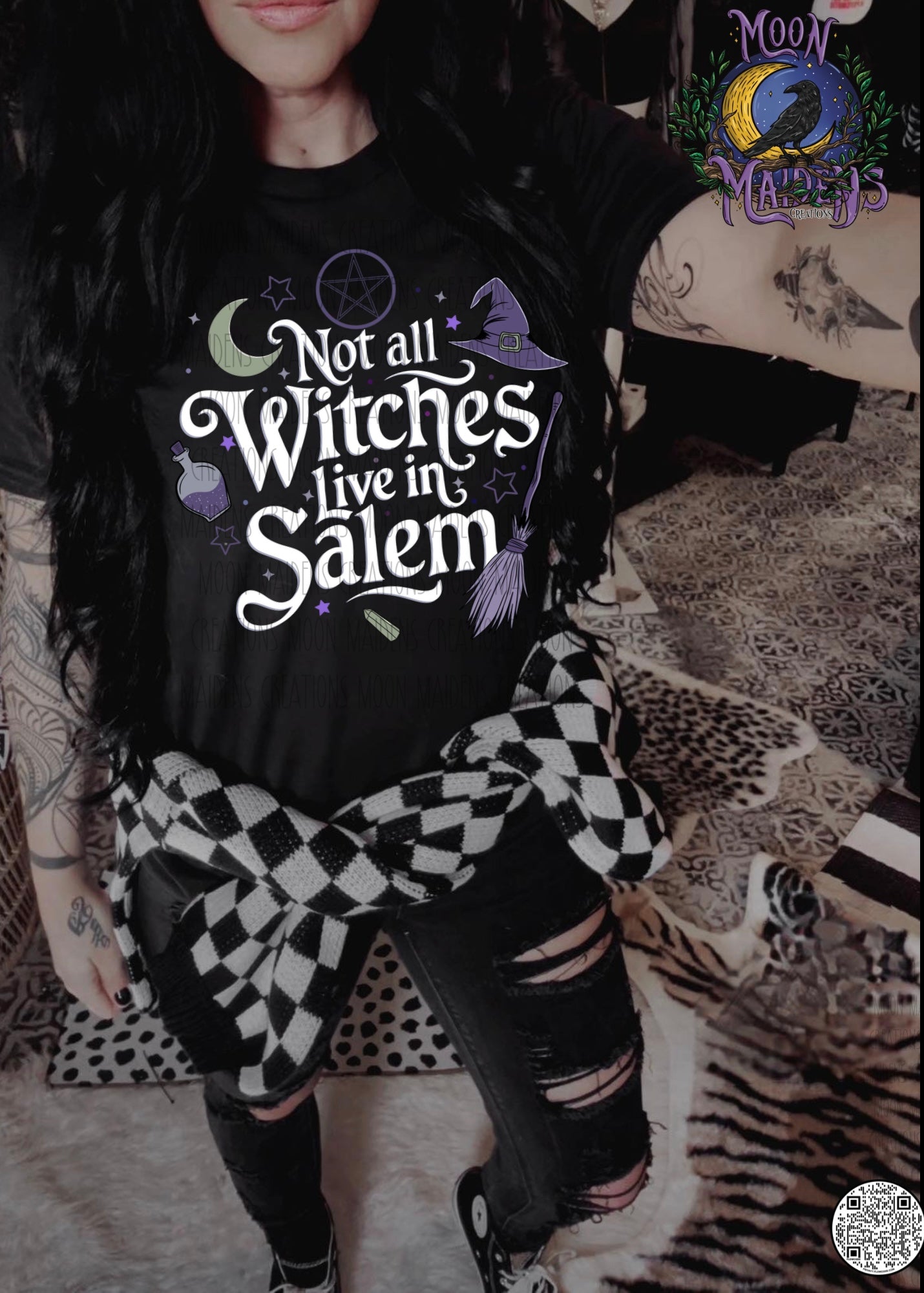 Not all witches live in Salem sweatshirt