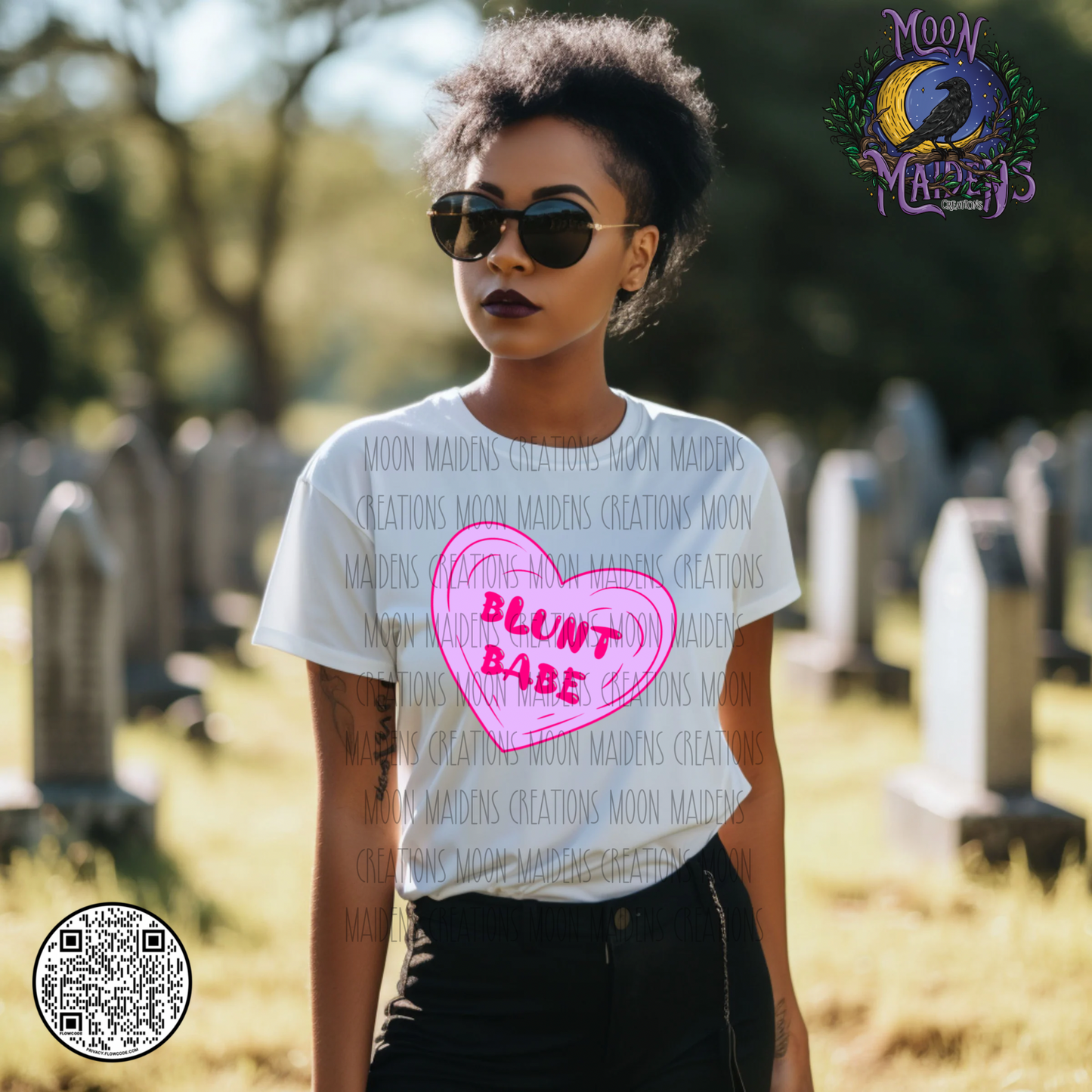 Blunt babe sweatshirt