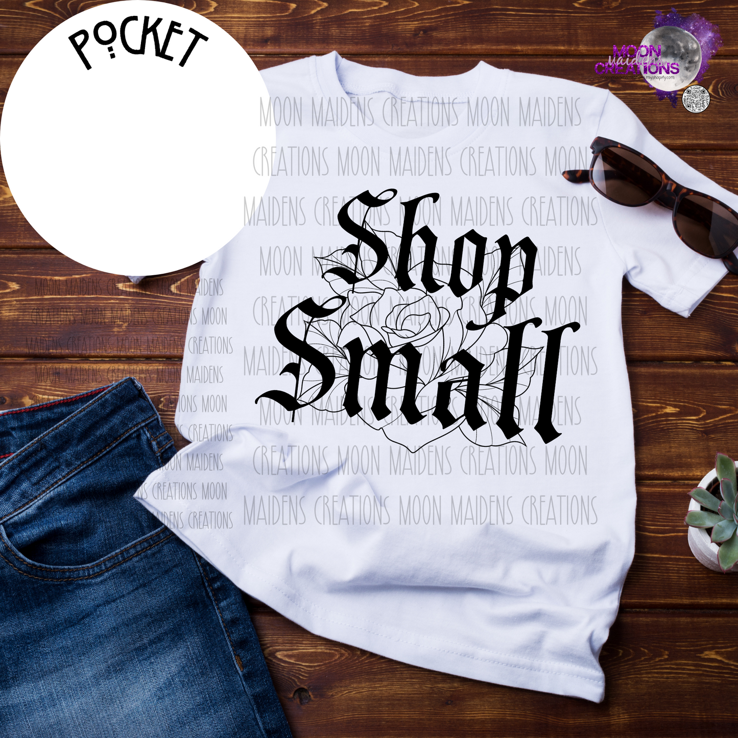 Shop small T shirt