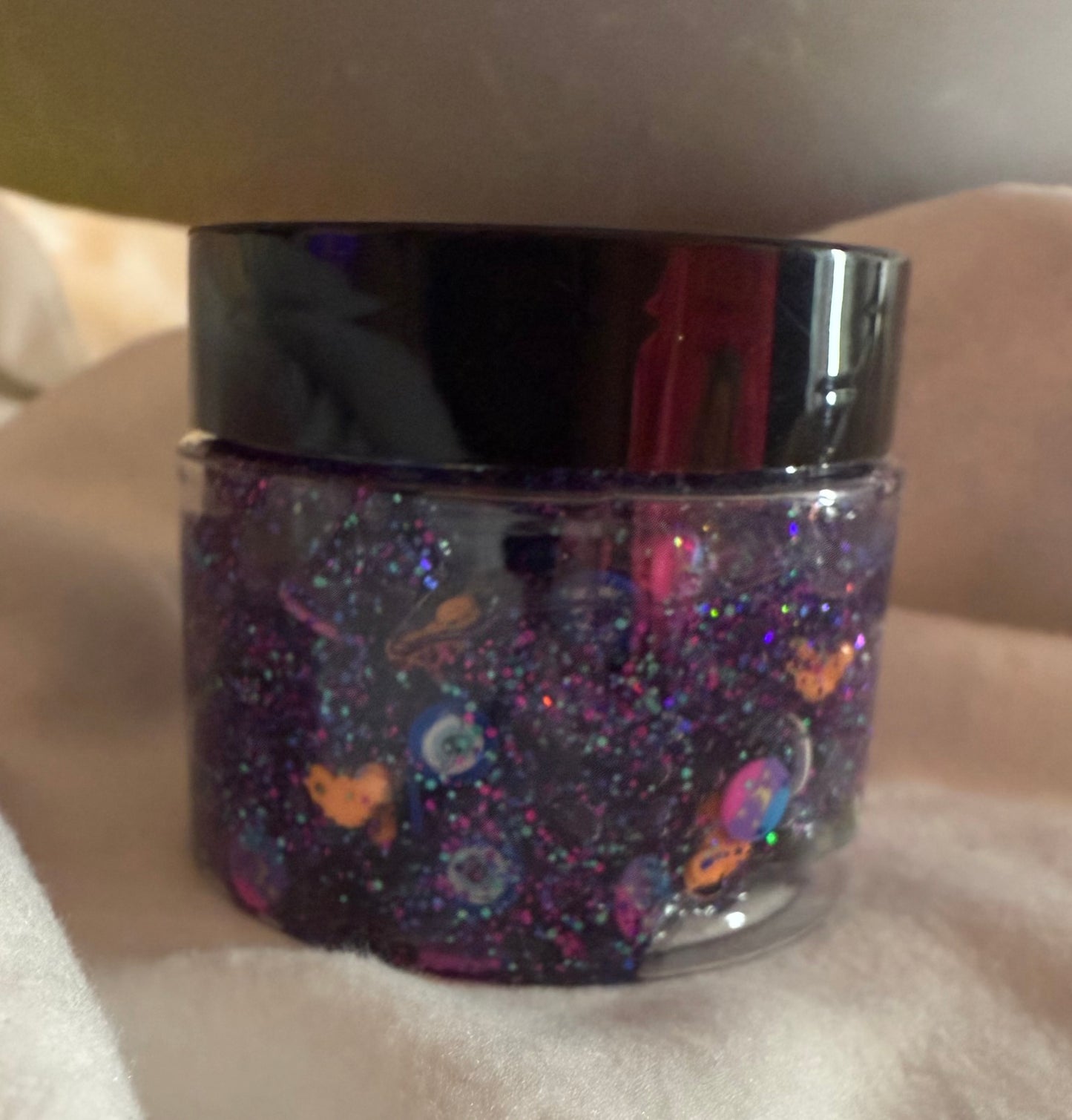 🌌✨ Kenzie’s “Galactic Chaos” Hair Glitter Gel ✨🌌