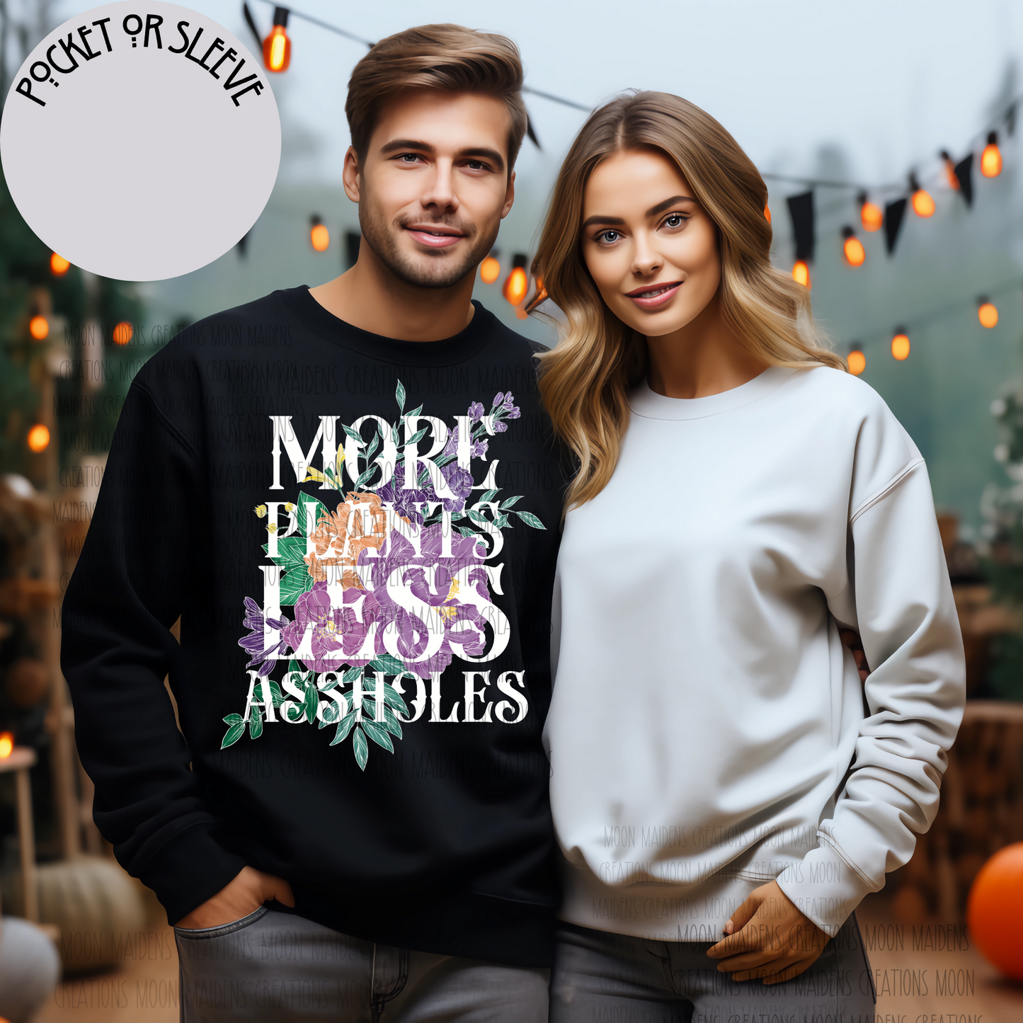 More plants less assholes T shirt