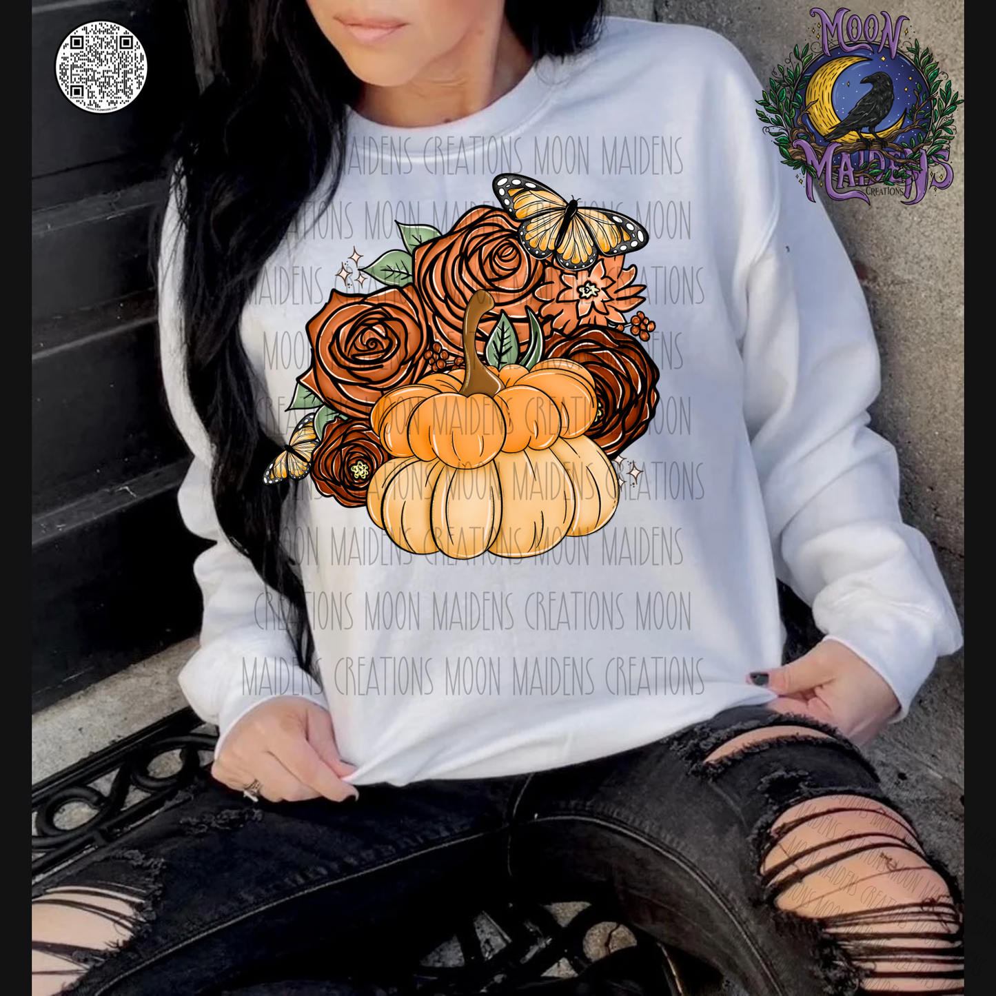 Fall pumpkin sweatshirt