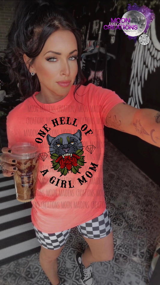 One hell of a girl mom long sleeve