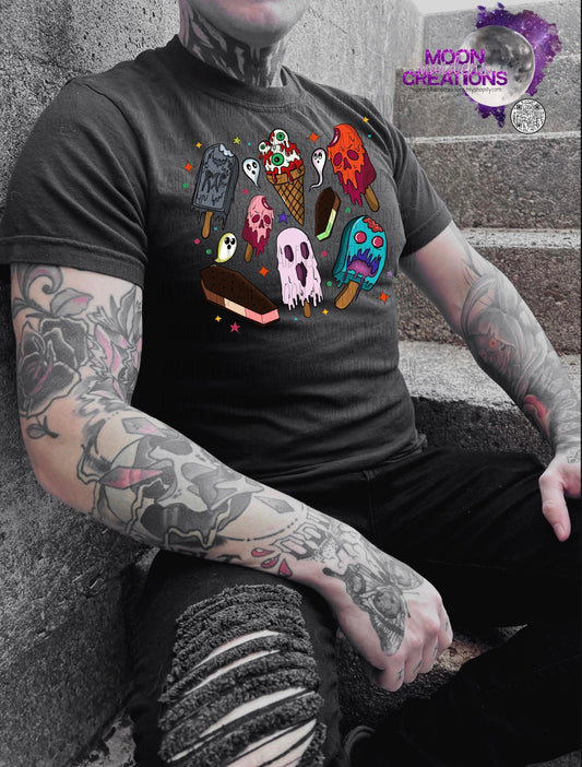 Spooky Ice Cream T shirt