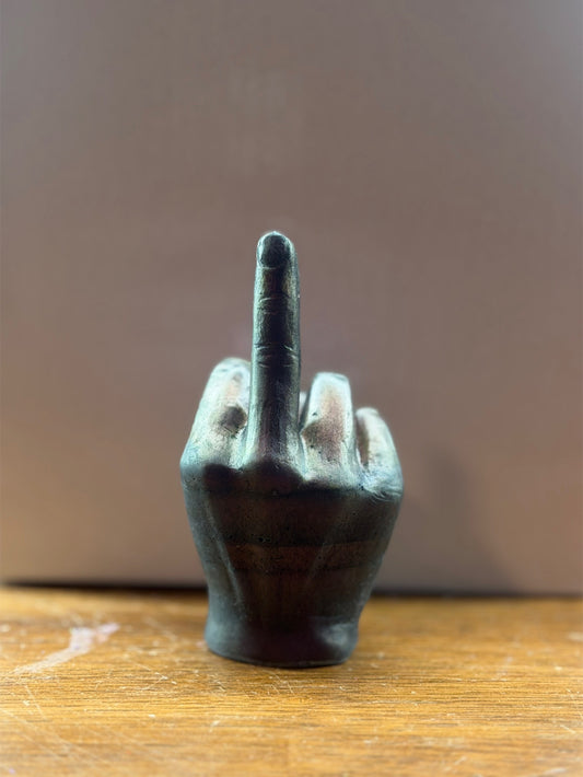 Middle Fingers Up Dark Green