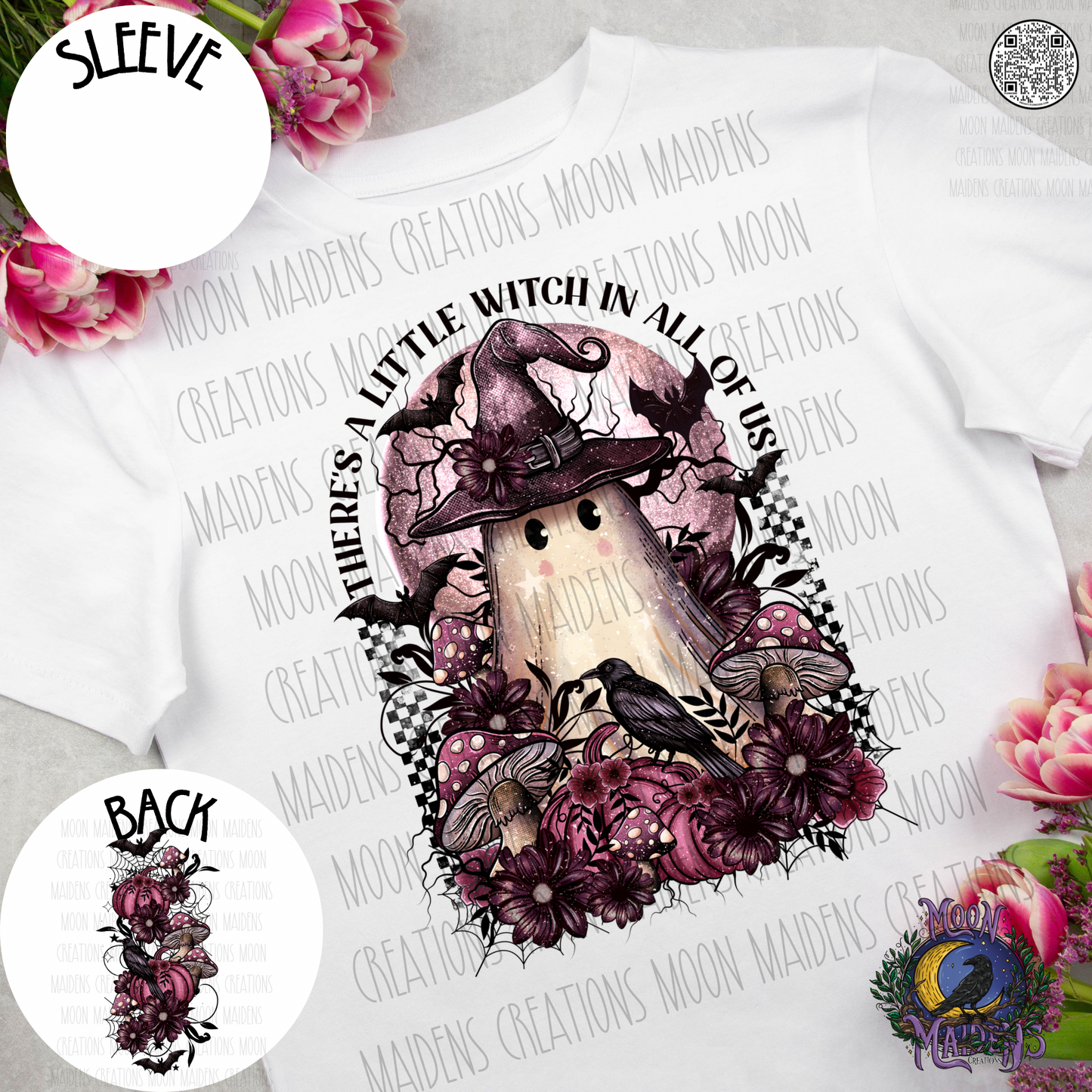 Theres a little witch in all of us T shirt