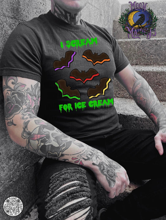 I scream for ice cream T shirt