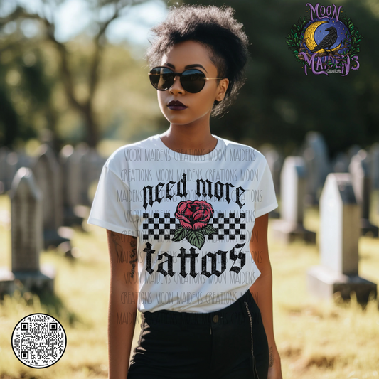 Need more tattoos sweatshirt