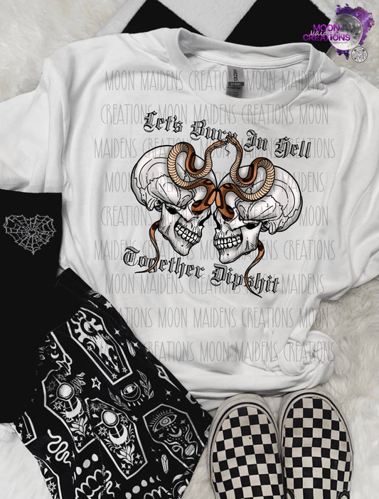 Let’s burn in hell Long sleeve