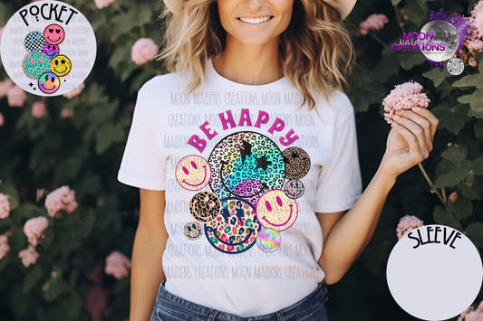 Be happy T shirt