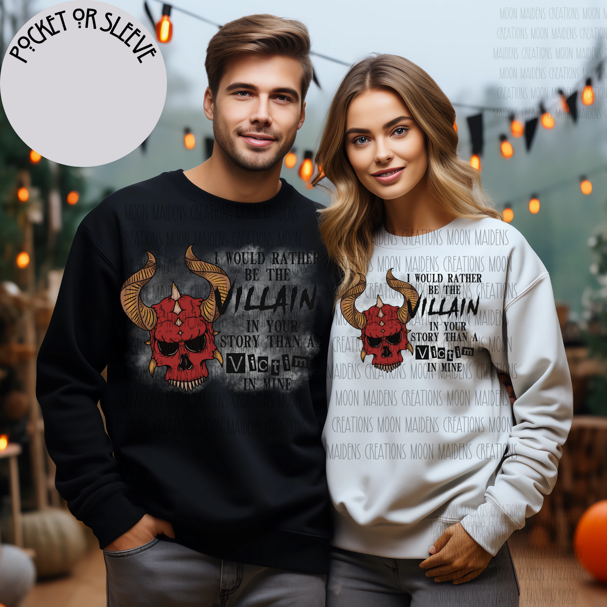 I’d Rather Be the Villain T shirt