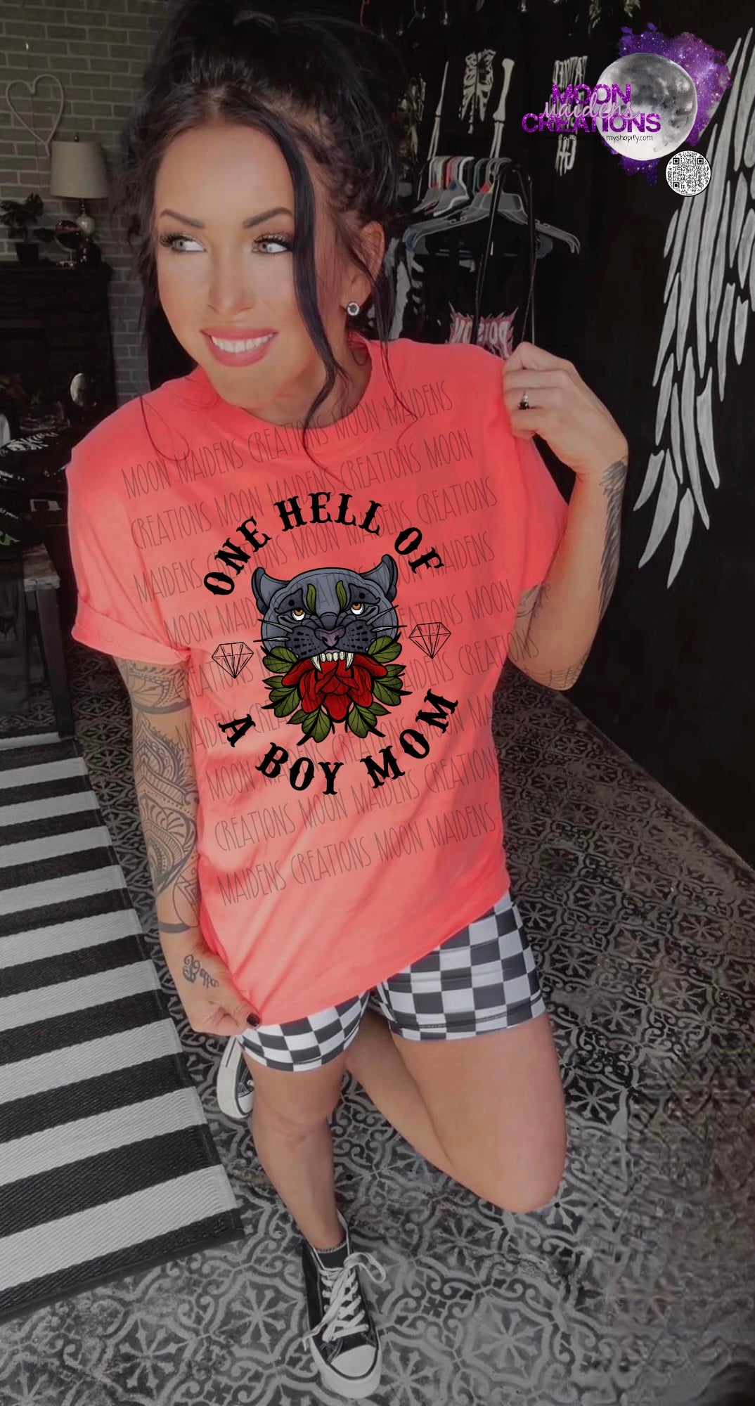 One hell of a boy mom long sleeve