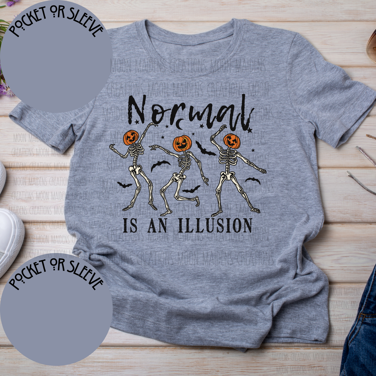 Normal is an illusion T shirt