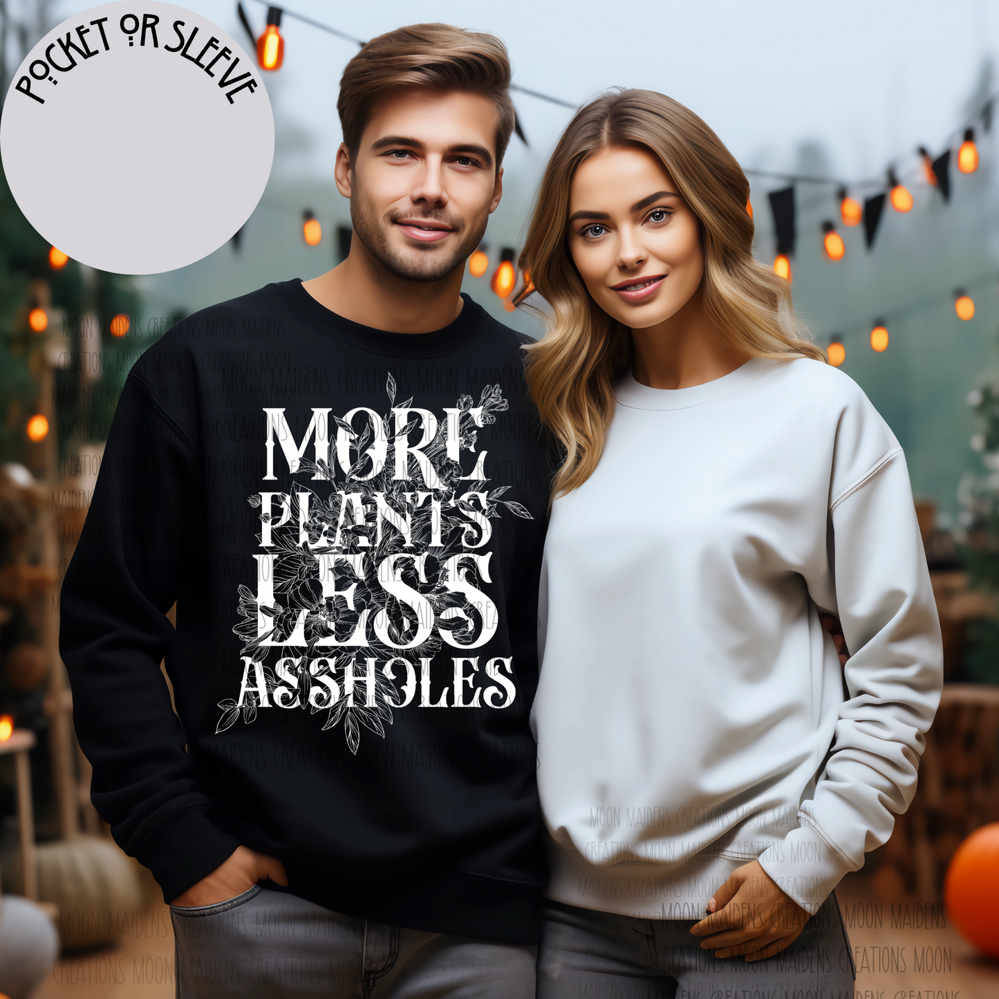 More plants less assholes T shirt