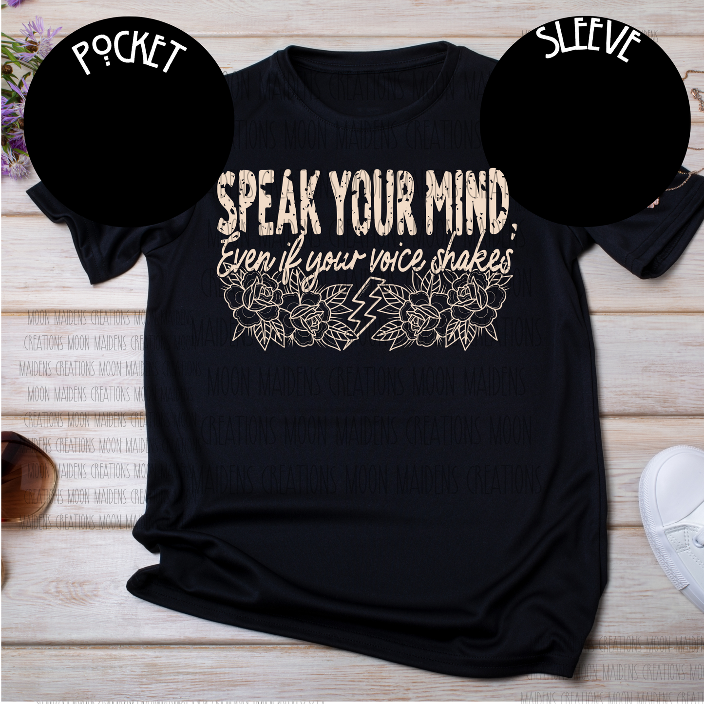 Speak your mind T shirt