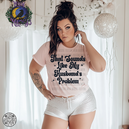 My husband’s problem sweatshirt