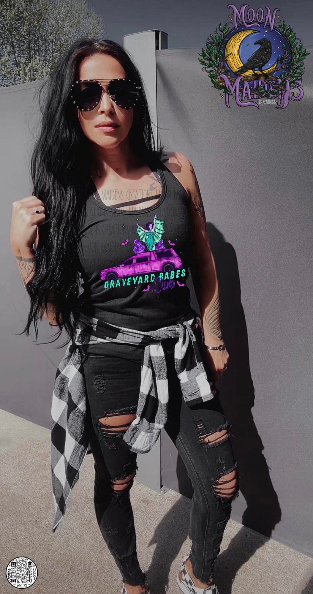 Graveyard babes T shirt