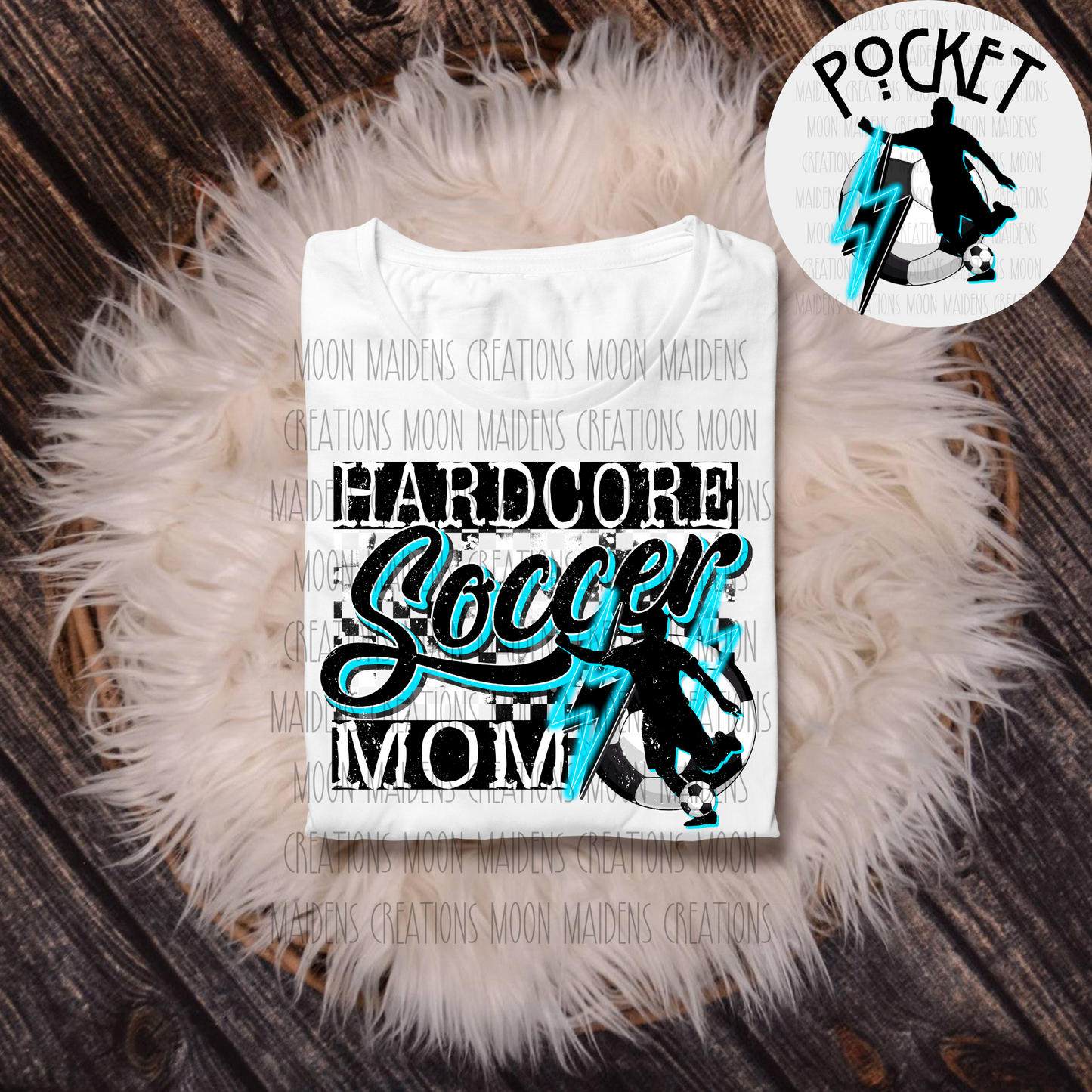 Hardcore soccer mom boy T shirt