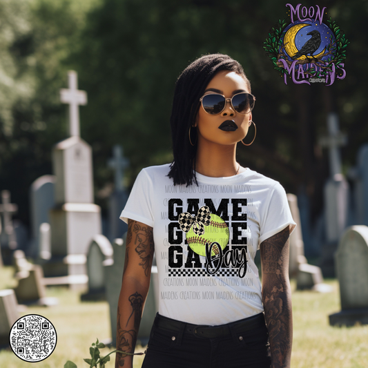 Game day softball sweatshirt