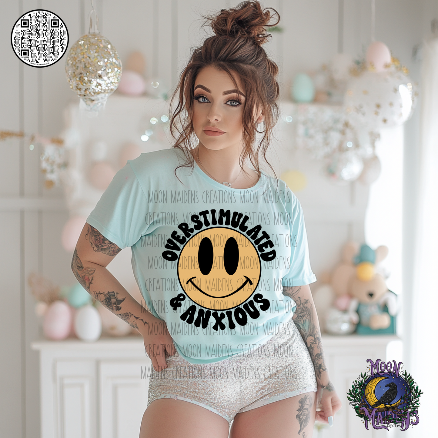 Overstimulated and anxious sweatshirt