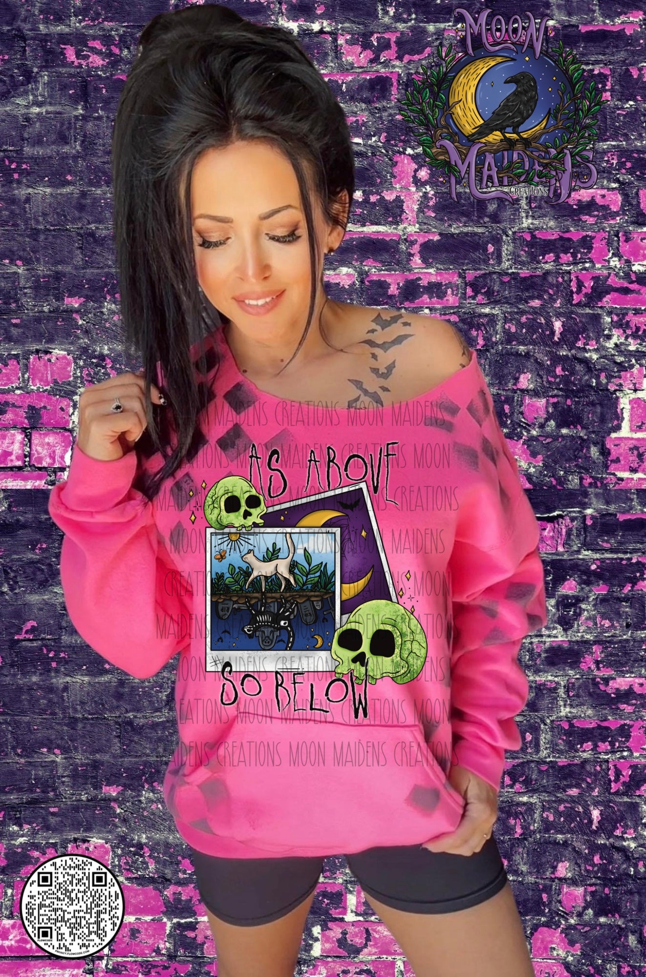 As above so below sweatshirt