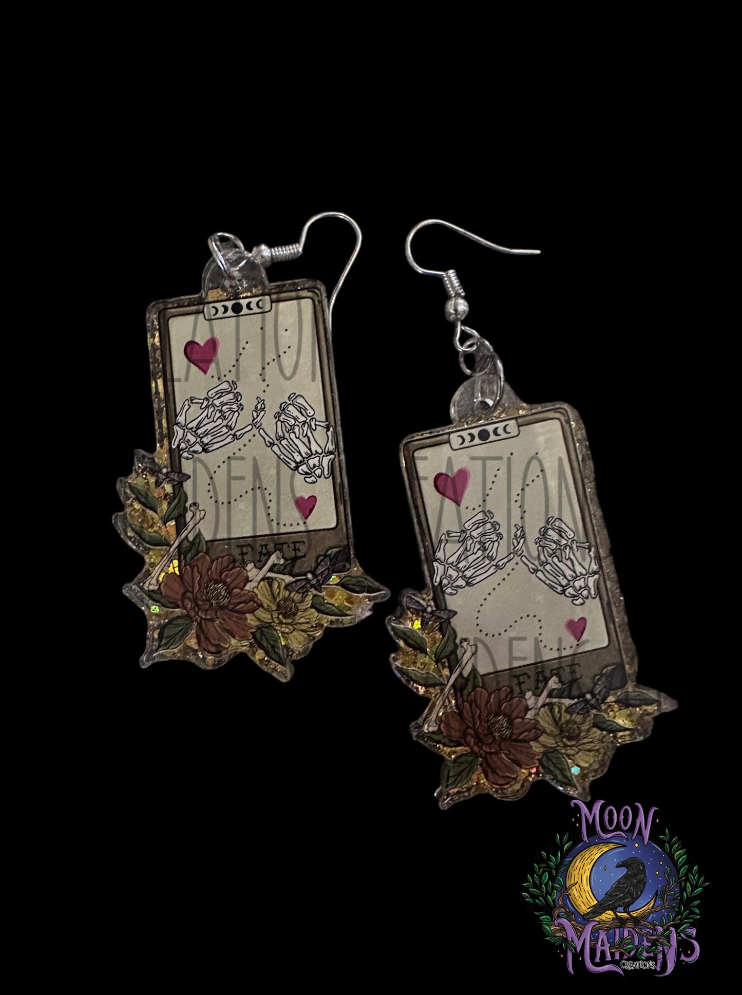 Tarot Fate earrings