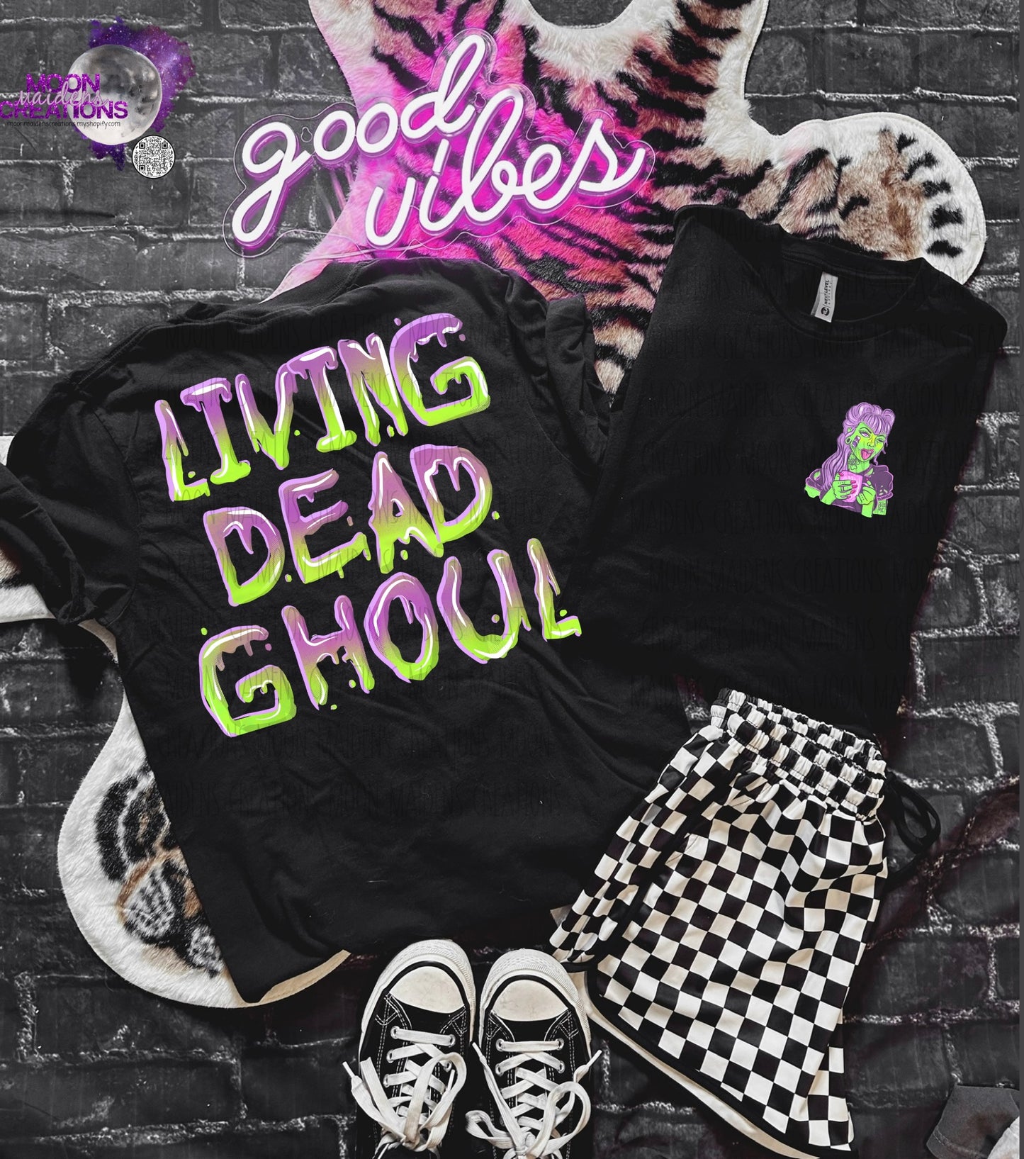 Living dead ghoul T shirt