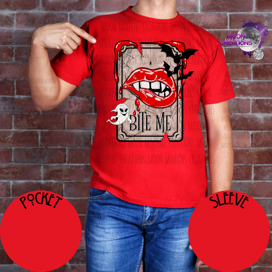 Bite me T shirt