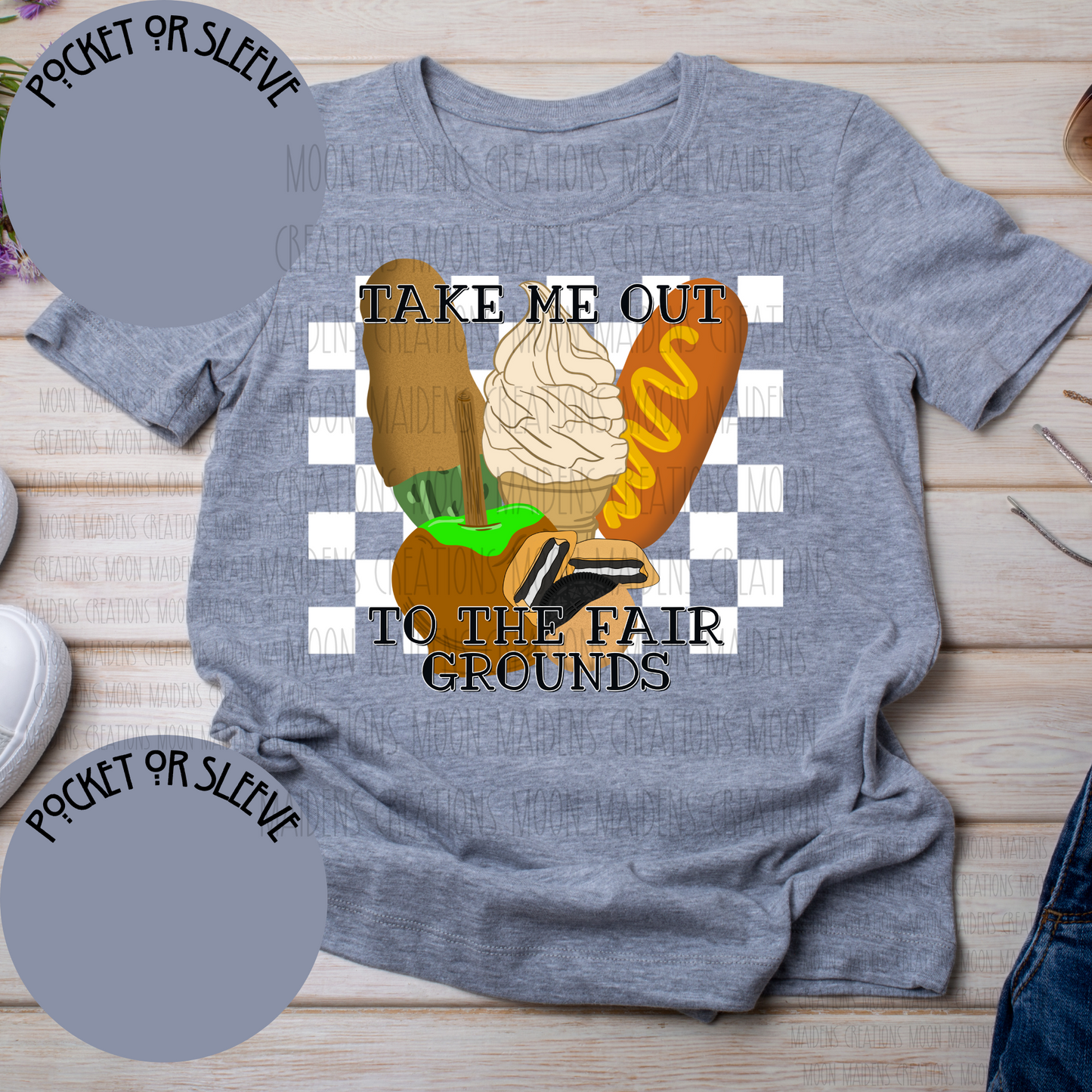 Take me out to the fairgrounds T shirt