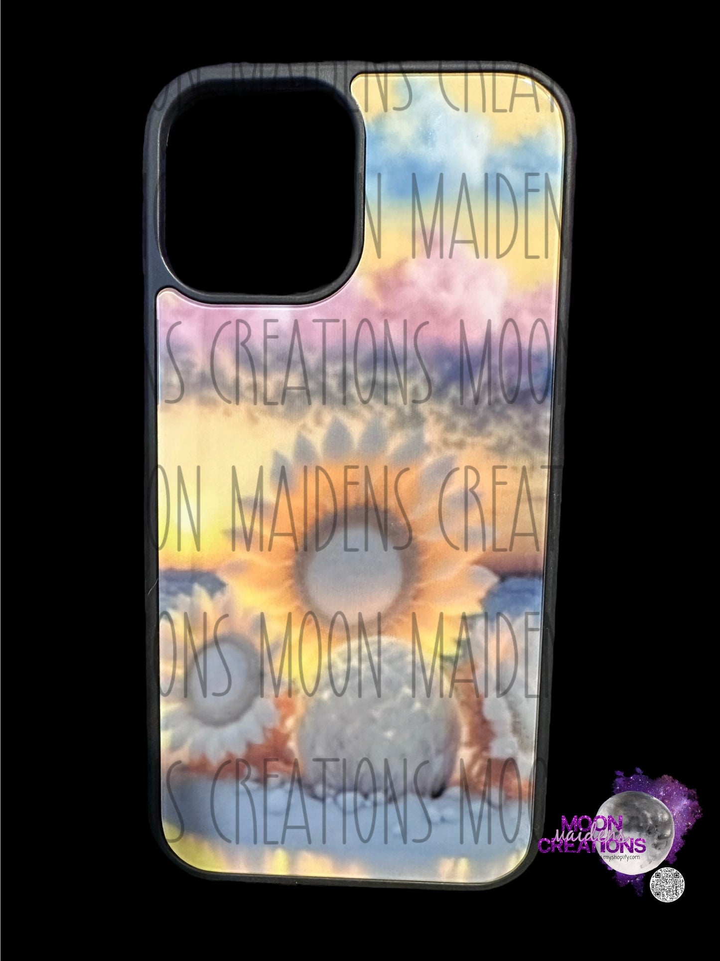 Beach sunflowers Phone Case