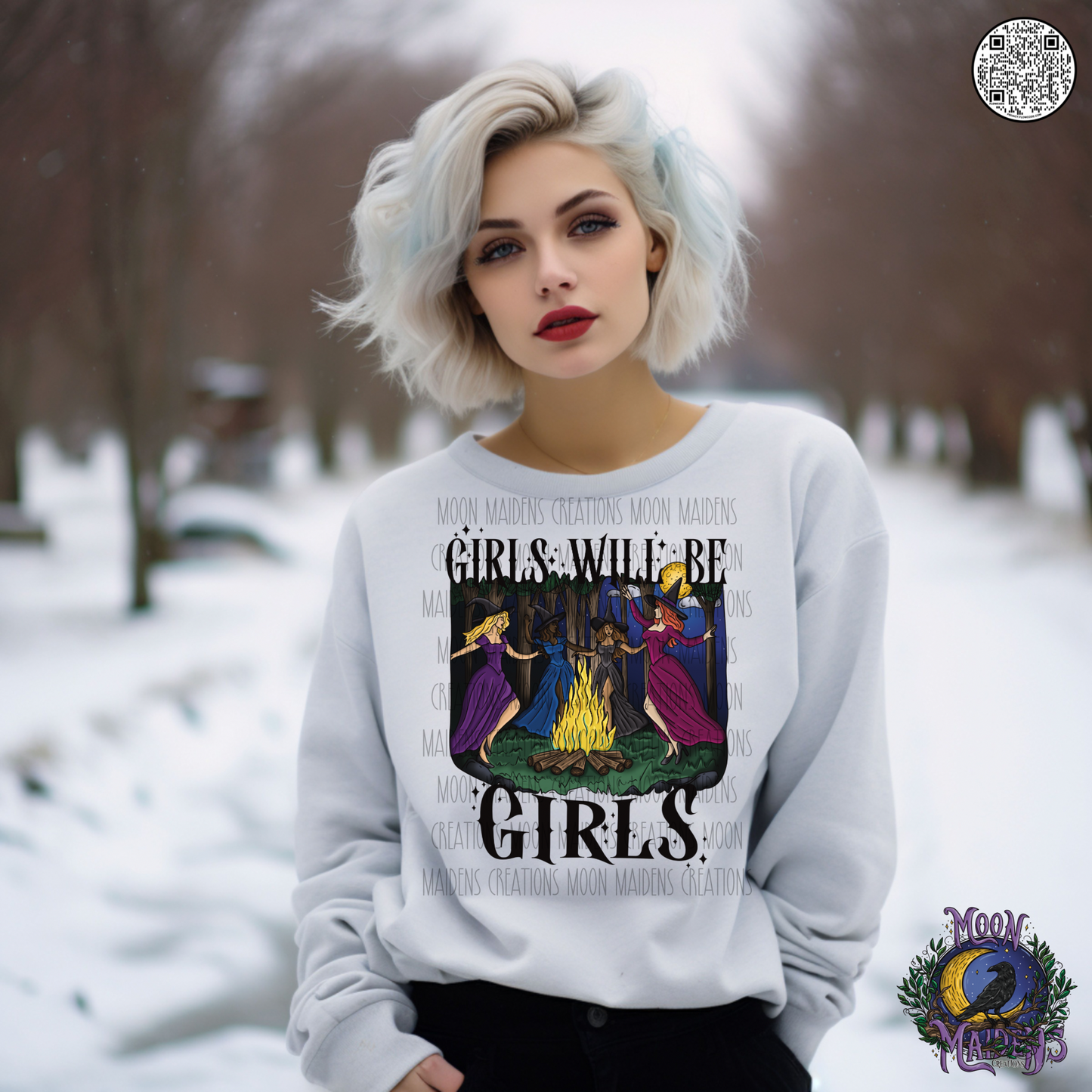 Girls will be girls sweatshirt