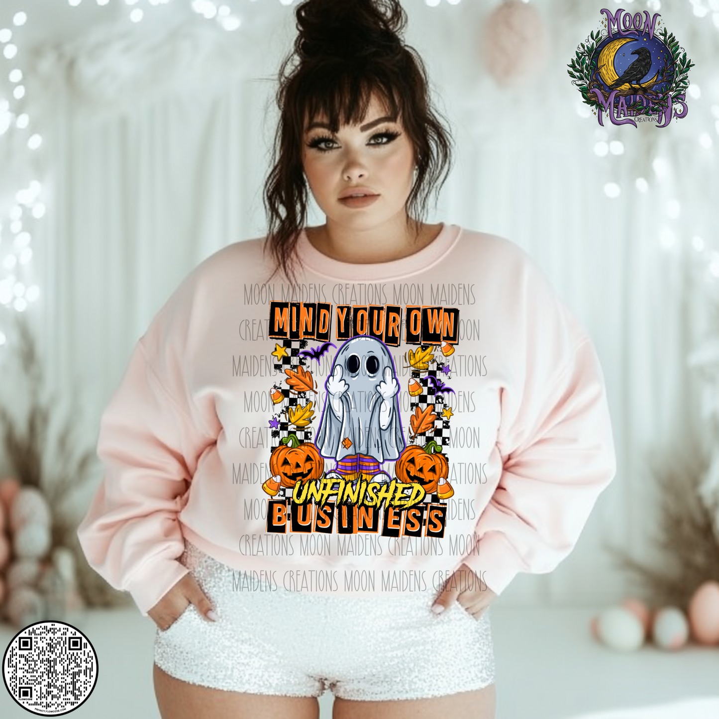 Mind your own unfinished business long sleeve