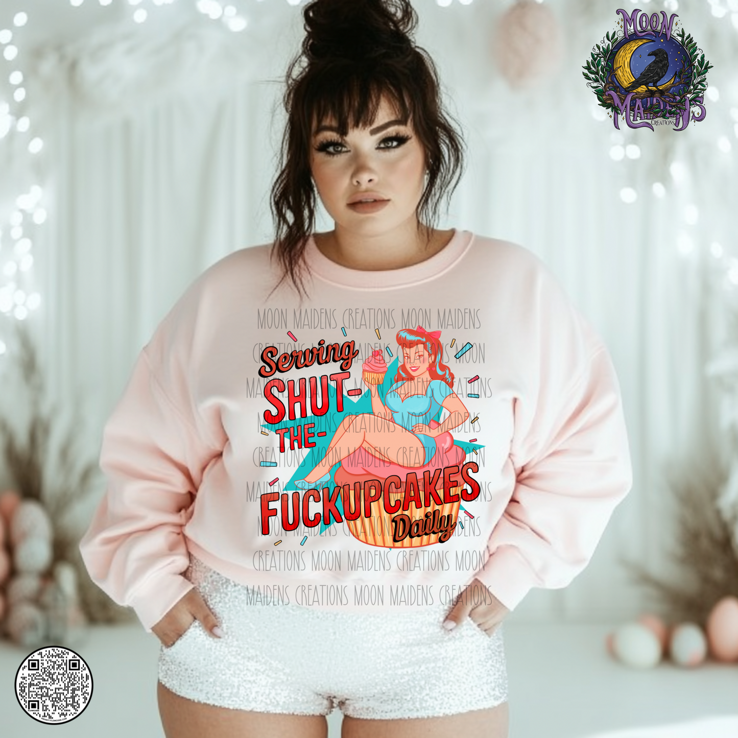 Serving shut the fuckupcakes Long sleeve