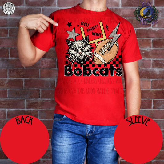 Bobcats Mascot T shirt