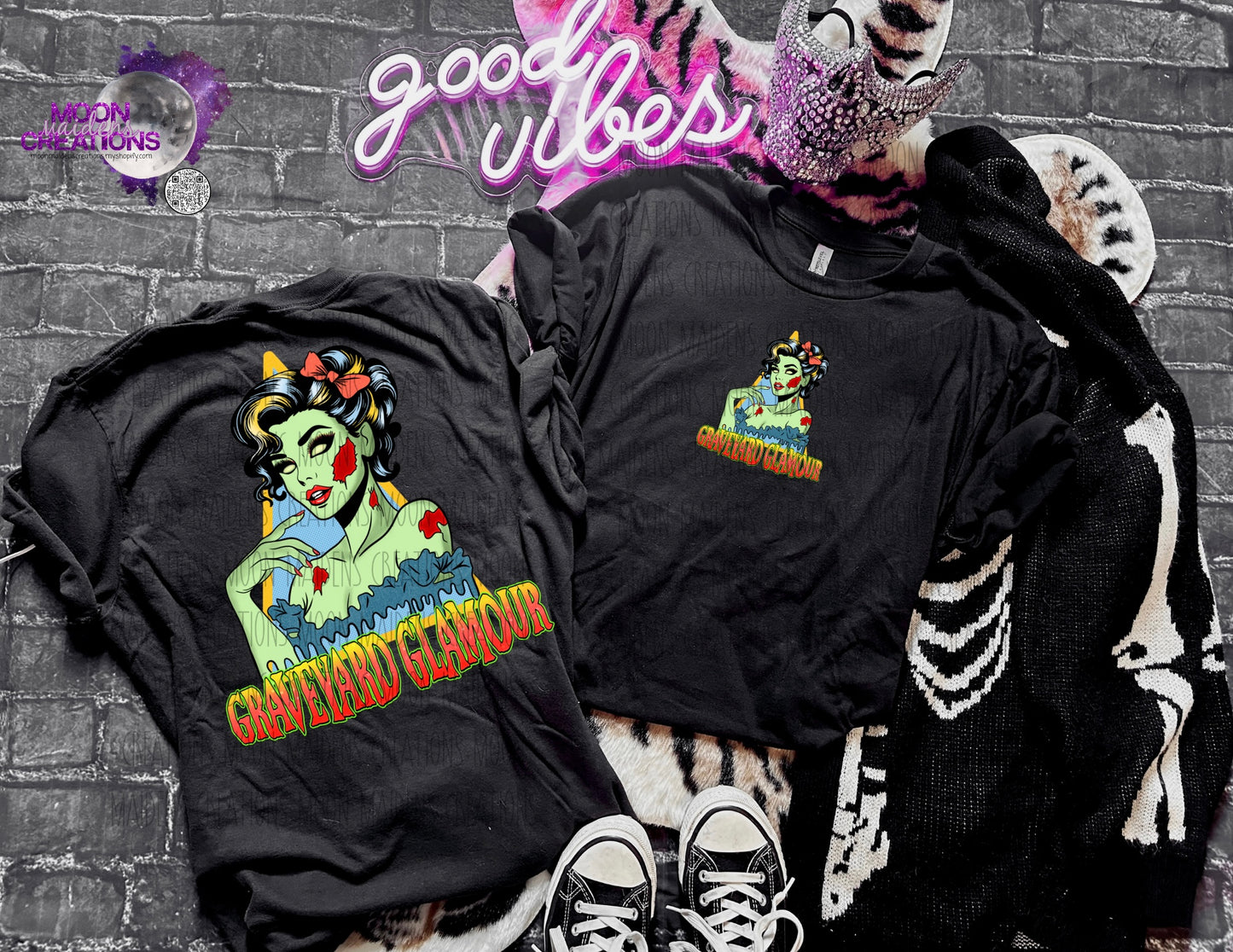 Graveyard Glamour variant 1 T shirt