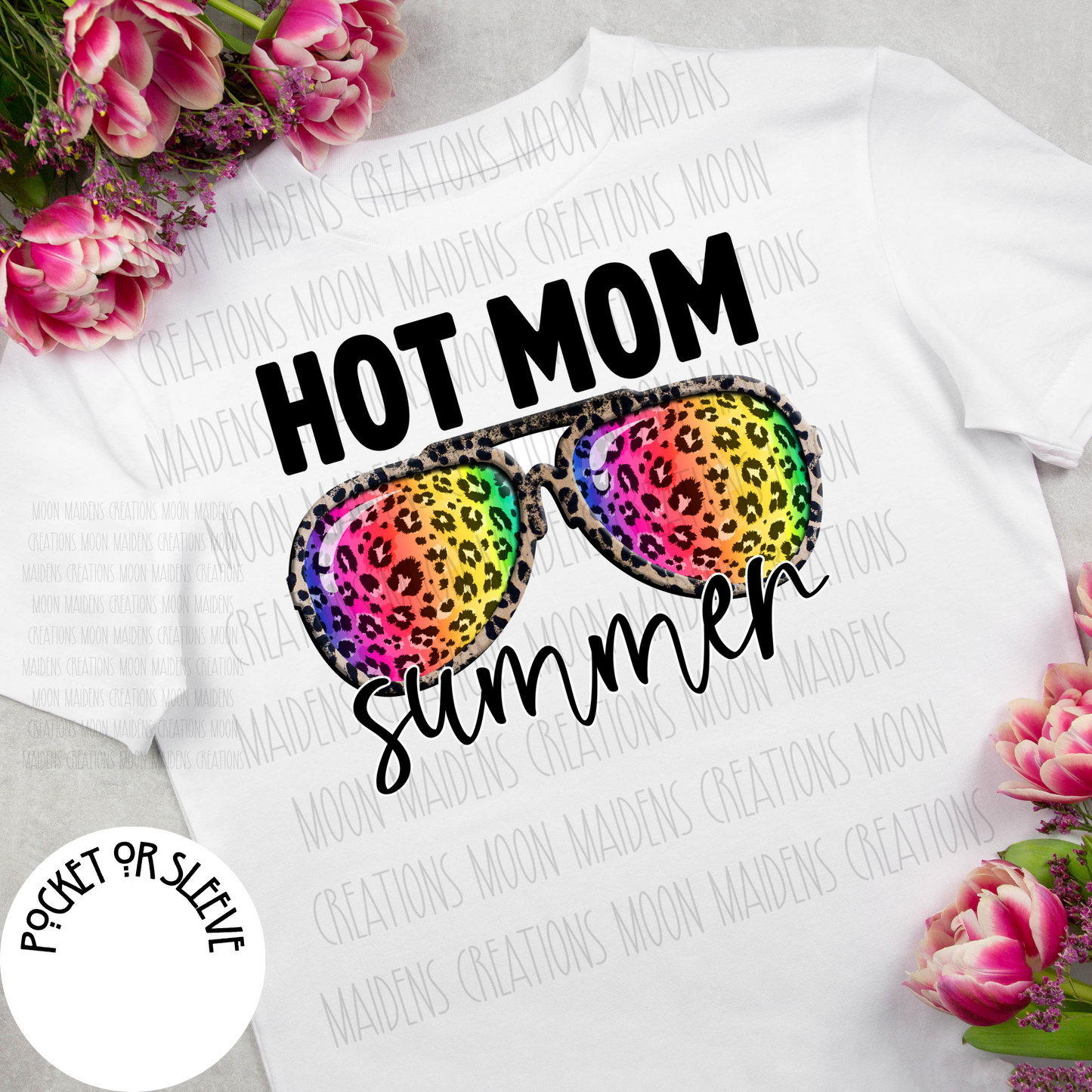 Hot Mom Summer T shirt