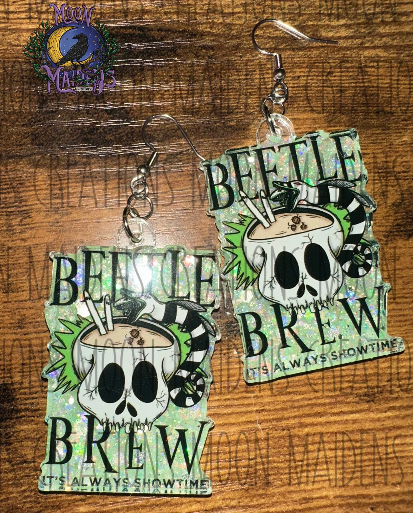 Beetle Brew Earrings