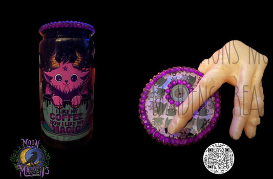 I like my coffee 16 oz fancy plastic can