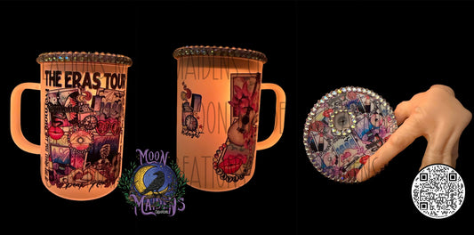 Look what you made me do 17 oz fancy glass mug