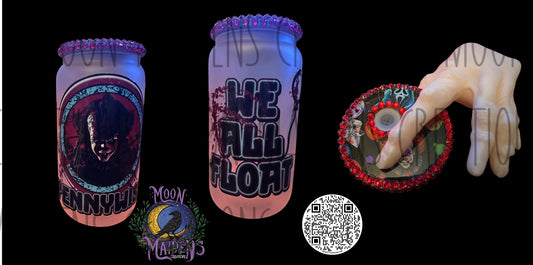 Float  16 oz fancy glass can